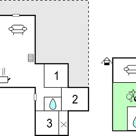 Дом отдыха Ronnebo Нюборг